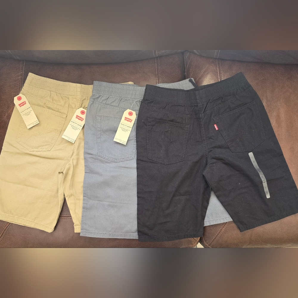 Levi's Boy's Shorts (3 Pairs) - Picture 2 of 5